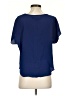 Pierre Cardin 100% Polyester Blue Short Sleeve Blouse Size S (estimated) - photo 2