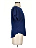 Pierre Cardin 100% Polyester Blue Short Sleeve Blouse Size S (estimated) - photo 4