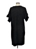 Aryeh Solid Black Casual Dress Size L - photo 2