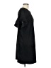 Aryeh Solid Black Casual Dress Size L - photo 4