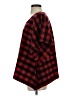 Mo:Vint 100% Acrylic Plaid Red Poncho Size XS - photo 5