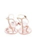 L.K. Bennett Ivory Pink Sandals Size EU 36 - photo 2