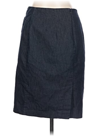 Van Heusen Denim Skirt (view 2)