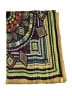 Unbranded Paisley Green Orange Scarf One size - photo 2