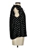 Generation Love Polka Dots Black Sleeveless Silk Top Size M - photo 4