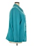 Allison Woods 100% Polyester Teal Blazer Size 20 (tall) - photo 4