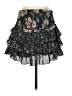 Altar'd State 100% Polyester Floral Green Casual Skirt Size XS - photo 2