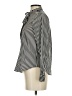 Ann Taylor 100% Polyester Stripes Black Long Sleeve Blouse Size XXS - photo 5