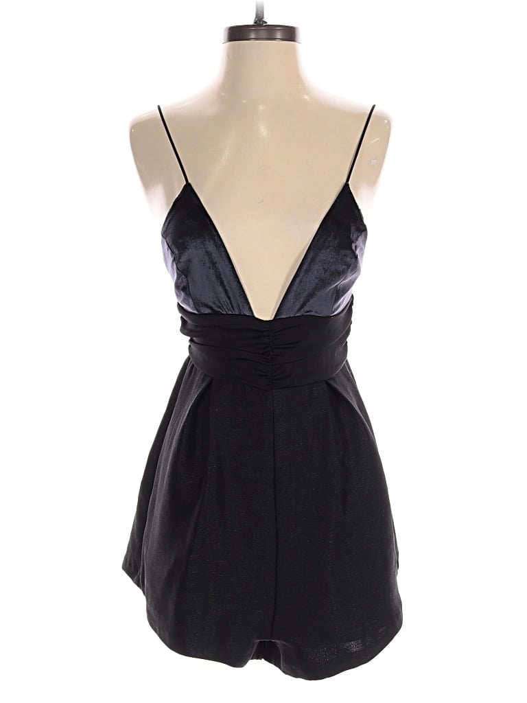Pre-owned Free People Romper In Black