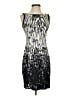Bailey 44 Graphic Silver Cocktail Dress Size S - photo 1