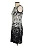 Bailey 44 Graphic Silver Cocktail Dress Size S - photo 5