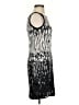 Bailey 44 Graphic Silver Cocktail Dress Size S - photo 4
