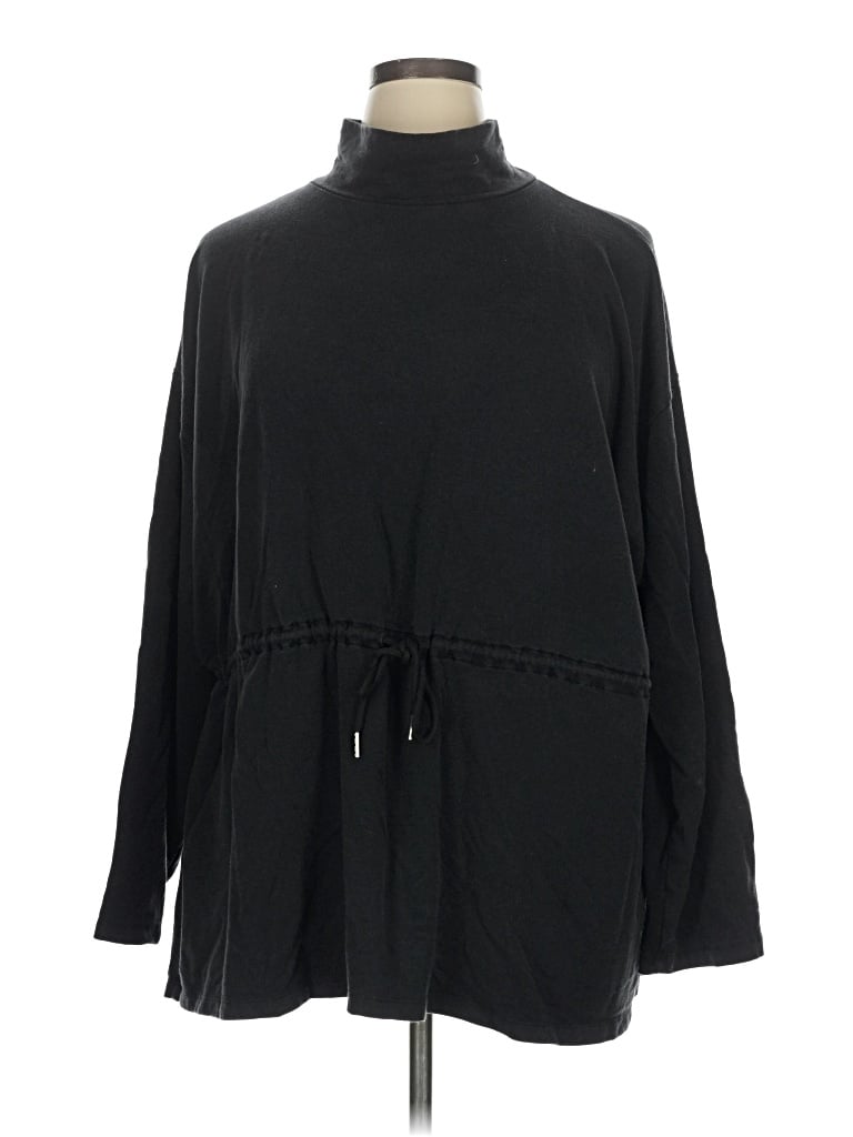 Pre-owned Summersalt Turtleneck Sweater In Black