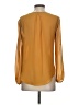 Fab'rik 100% Polyester Gold Yellow 3/4 Sleeve Blouse Size S - photo 2