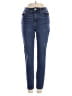 RACHEL Rachel Roy Solid Blue Jeans Size 2 - photo 1
