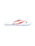 Assorted Brands White Pink Flip Flops Size 9 - 10 - photo 1