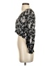 Final Touch 100% Rayon Gray 3/4 Sleeve Blouse Size S - photo 5