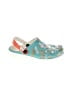 Miami Graphic Teal Blue Mule/Clog Size EU 34 - photo 1