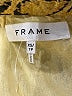 FRAME 100% Ramie Yellow 3/4 Sleeve Blouse Size XS - photo 6