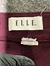 Elle Solid Burgundy Formal Skirt Size L (estimated) - photo 4