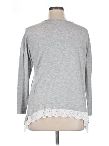 Pebble and Stone 3/4 Sleeve T-Shirt (view 2)