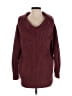 TOBI 100% Acrylic Solid Burgundy Pullover Sweater Size S - photo 1