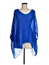 SOFIA Blue 3/4 Sleeve Blouse Size M (estimated) - photo 1