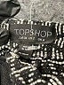 Topshop Houndstooth Gray Casual Dress Size 2 - photo 7