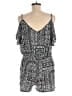 Arizona Jean Company 100% Polyester Paisley Black Romper Size L - photo 2