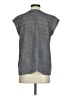 Joie 100% Polyester Gray Short Sleeve Blouse Size S - photo 2