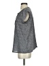 Joie 100% Polyester Gray Short Sleeve Blouse Size S - photo 5