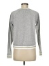 Pink Rose Gray Pullover Sweater Size M - photo 2