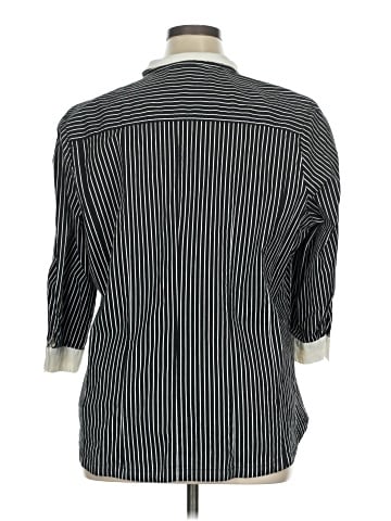 DressBarn 3/4 Sleeve Button-Down Shirt (view 2)
