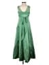 David's Bridal 100% Polyester Green Cocktail Dress Size 12 - photo 2