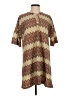 ASOS Chevron-herringbone Brown Casual Dress Size 4 - photo 1