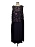 Maya Brooke Purple Cocktail Dress Size 24 waist - photo 1