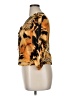 Sioni 100% Polyester Animal Print Gold Orange 3/4 Sleeve Blouse Size XL (estimated) - photo 5