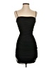 Garage Solid Black Cocktail Dress Size P (petite) - photo 1