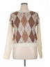 Belle Du Jour Argyle Tan Pullover Sweater Size XL - photo 1