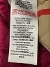 Burberry 100% Polyamide Argyle Burgundy Jacket Size 10 - photo 12