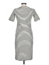 Madeleine Stripes White Casual Dress Size L - photo 2