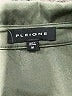Pleione 100% Polyester Solid Green Long Sleeve Blouse Size M - photo 7