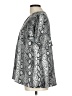 MICHAEL Michael Kors Silver Gray Short Sleeve Blouse Size L - photo 5