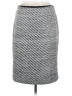 Ann Taylor Houndstooth Silver Formal Skirt Size 6 - photo 1