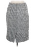 Ann Taylor Houndstooth Silver Formal Skirt Size 6 - photo 2