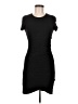 Alya Solid Black Casual Dress Size M - photo 1