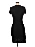 Alya Solid Black Casual Dress Size M - photo 2