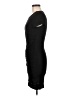 Alya Solid Black Casual Dress Size M - photo 5