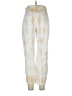 Moon River 100% Cotton Tie-dye Ivory Casual Pants Size L - photo 2