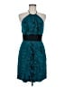 Thread Social 100% Silk Teal Cocktail Dress Size 6 - photo 1